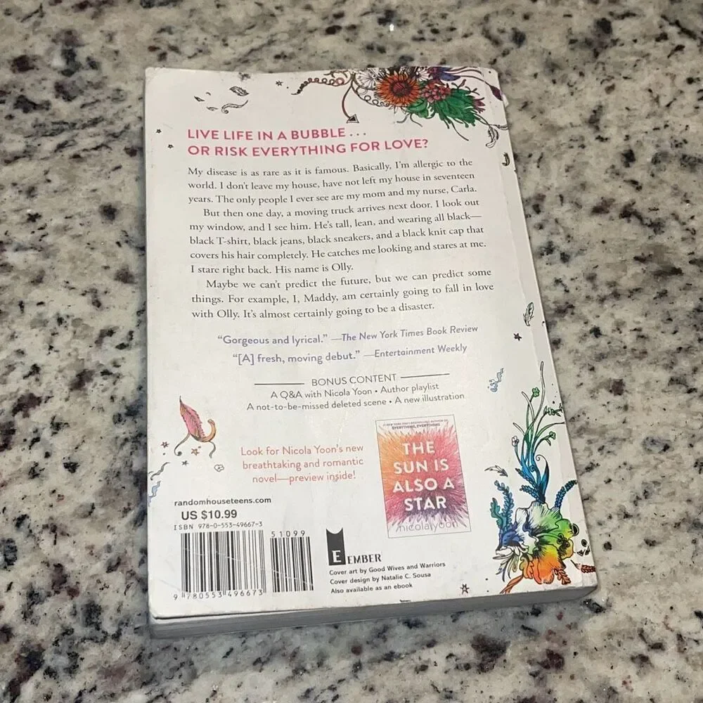Everything Everything The‎ Greatest Risk Is Not Taking One By Nicola Yoon